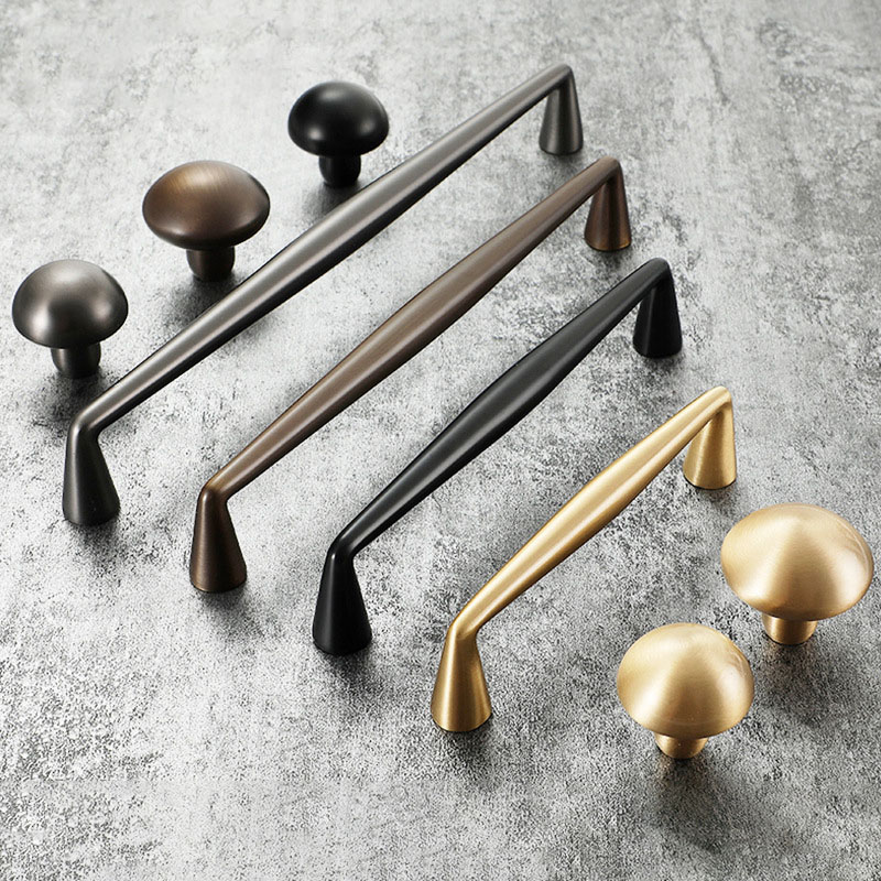 Drawer Pull Gold - Multi Size Solid Brass Gold Modern