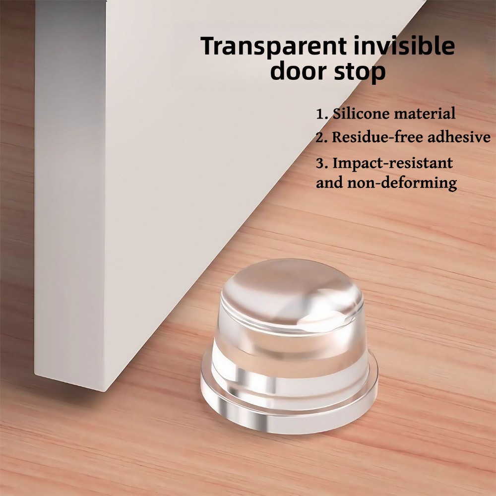 Furniture Hardware Products - Silicone Door Stopper Wall Protector Bedroom