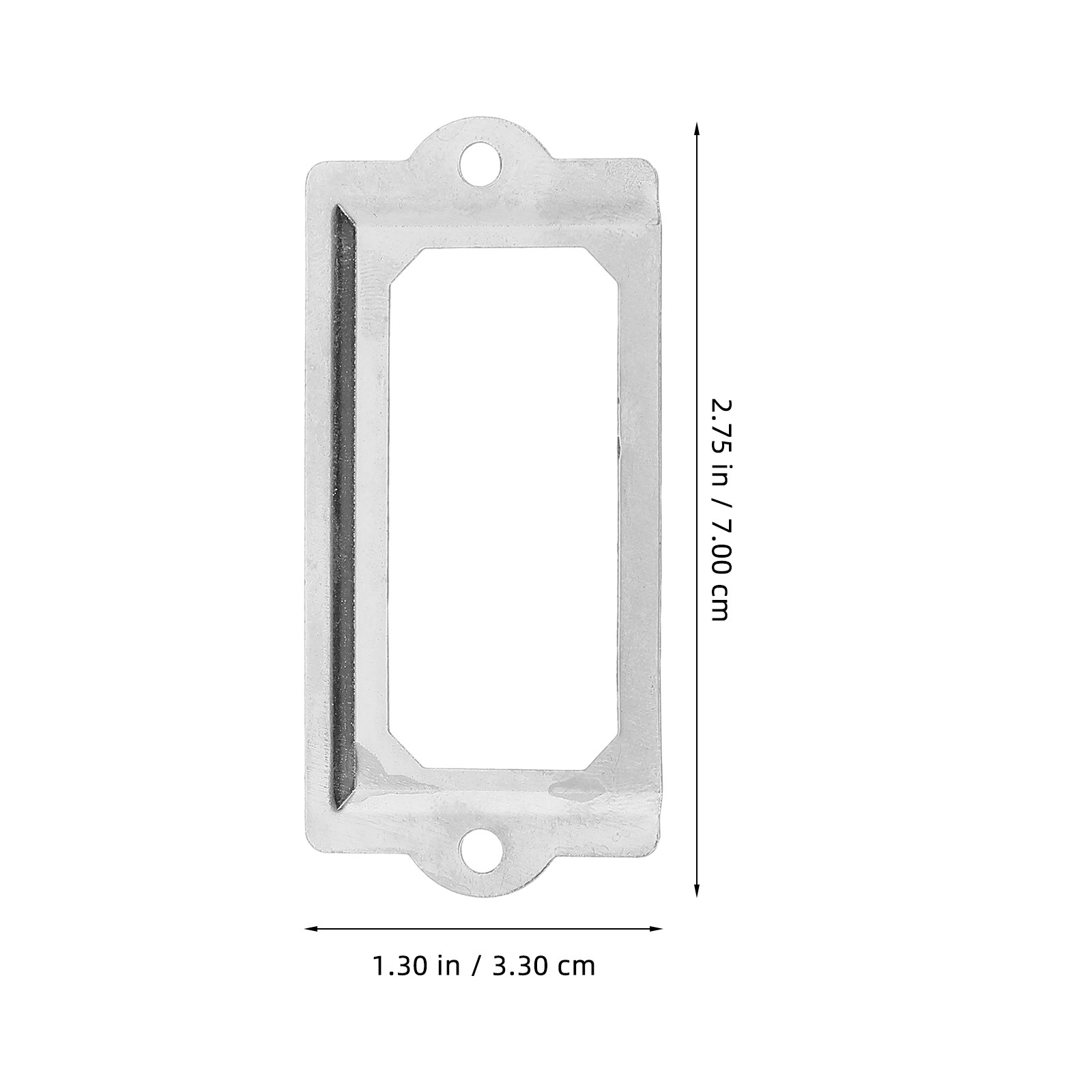 1Set Premium Iron Drawer Label - Furniture Hardware Names recension och pris