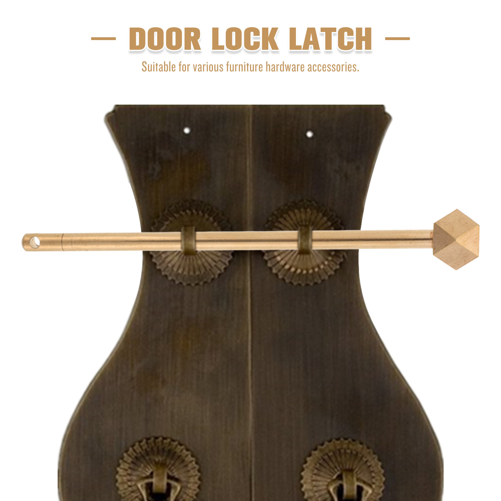 Brass Cabinet Key Locking Pin  - Furniture Hardware Products recension och pris