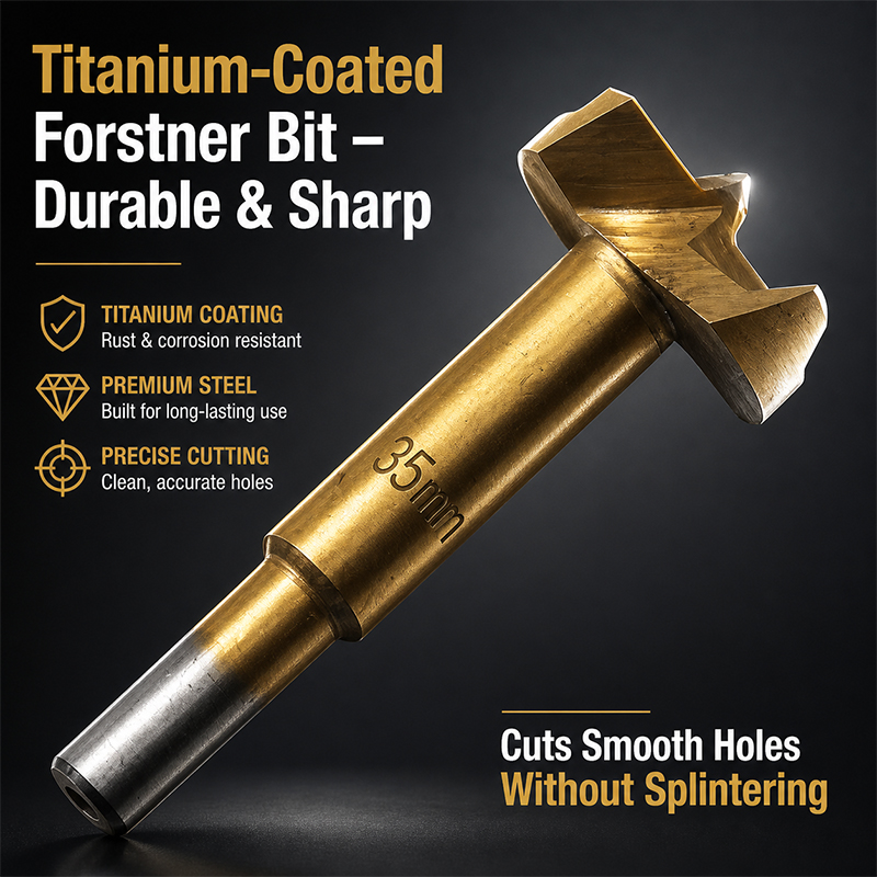 Hinge Boring Jig 35mm Titanium - Furniture Hardware Hinges recension och pris