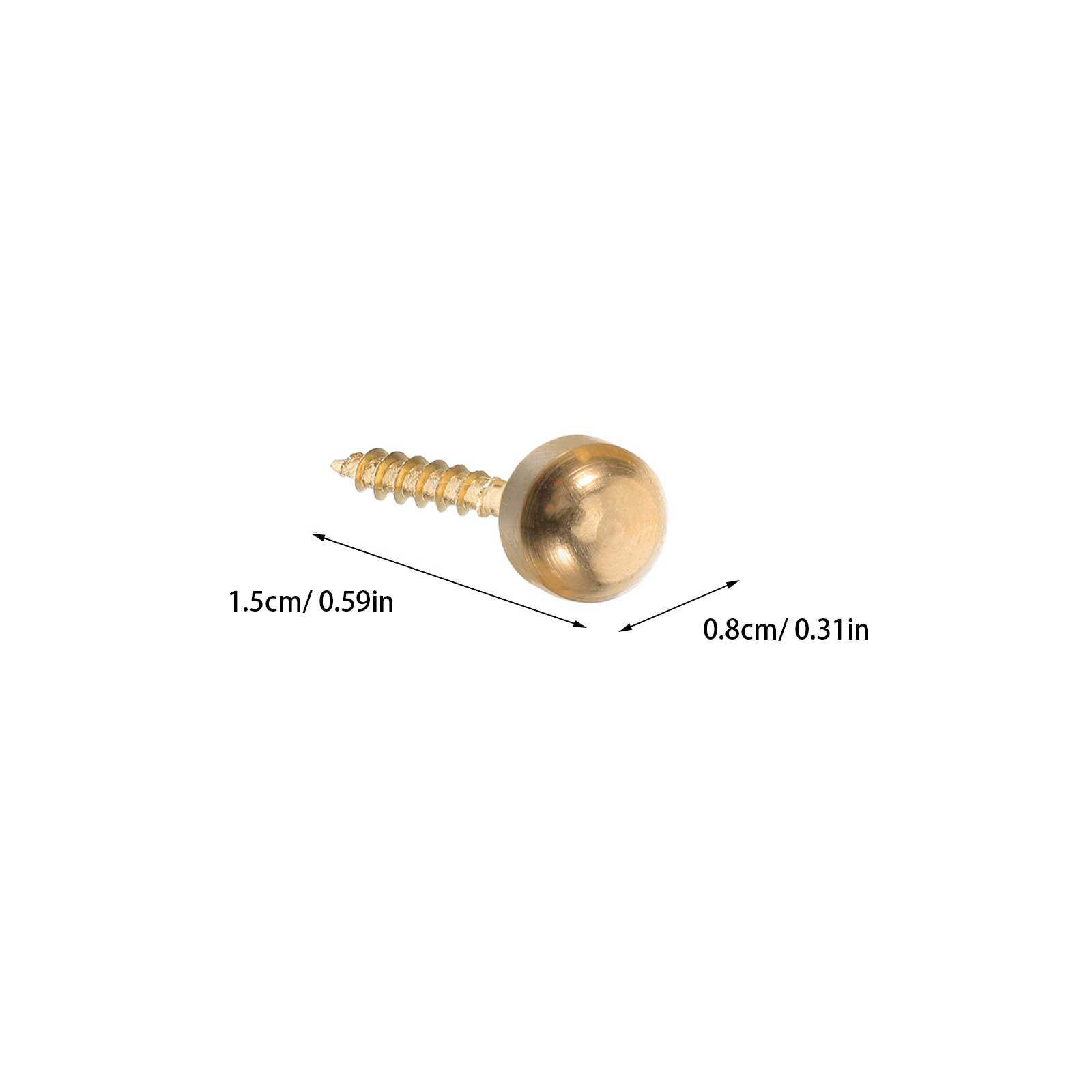 16Pcs Self Tapping Screws Copp - Furniture Upholstery Hardware recension och pris