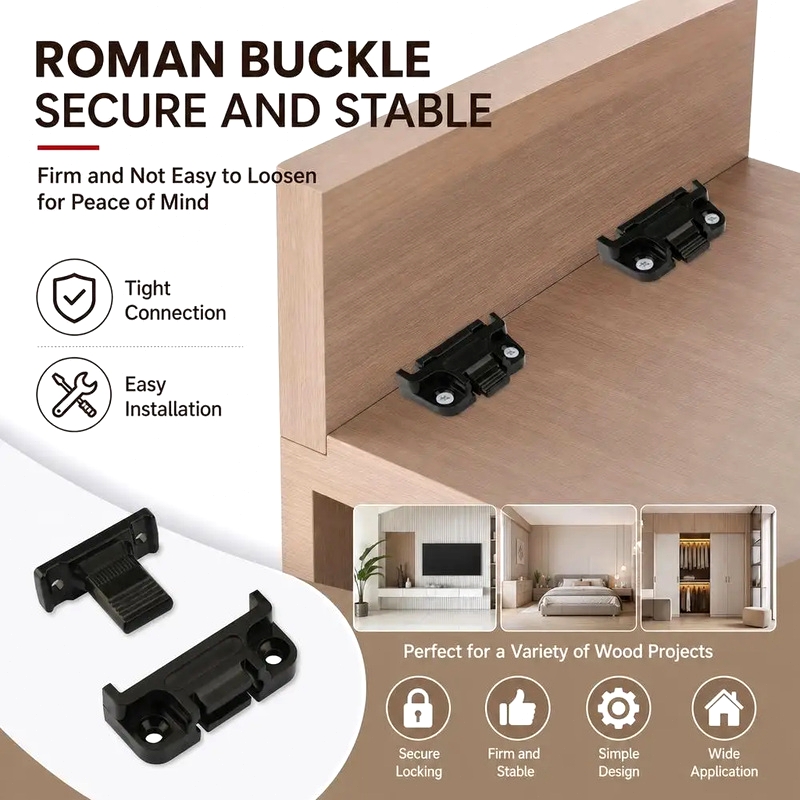 Quick Release Wall Panel Faste - Furniture Hardware Fasteners recension och pris