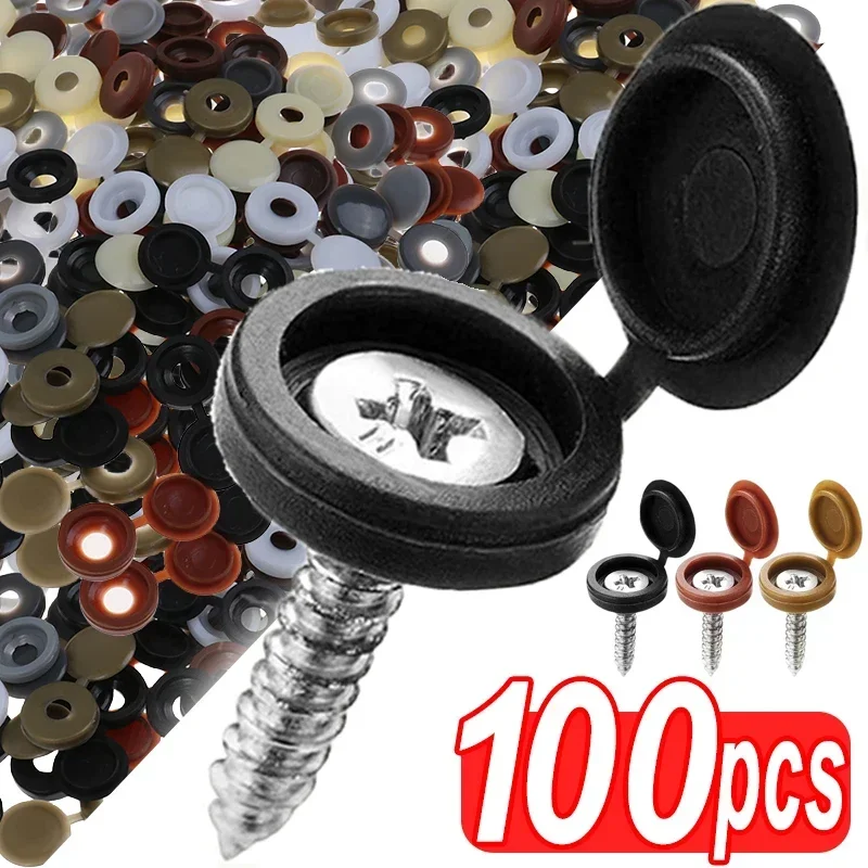 Hinged Plastic Screw Cap Cover - Furniture Hardware Hinges recension och pris