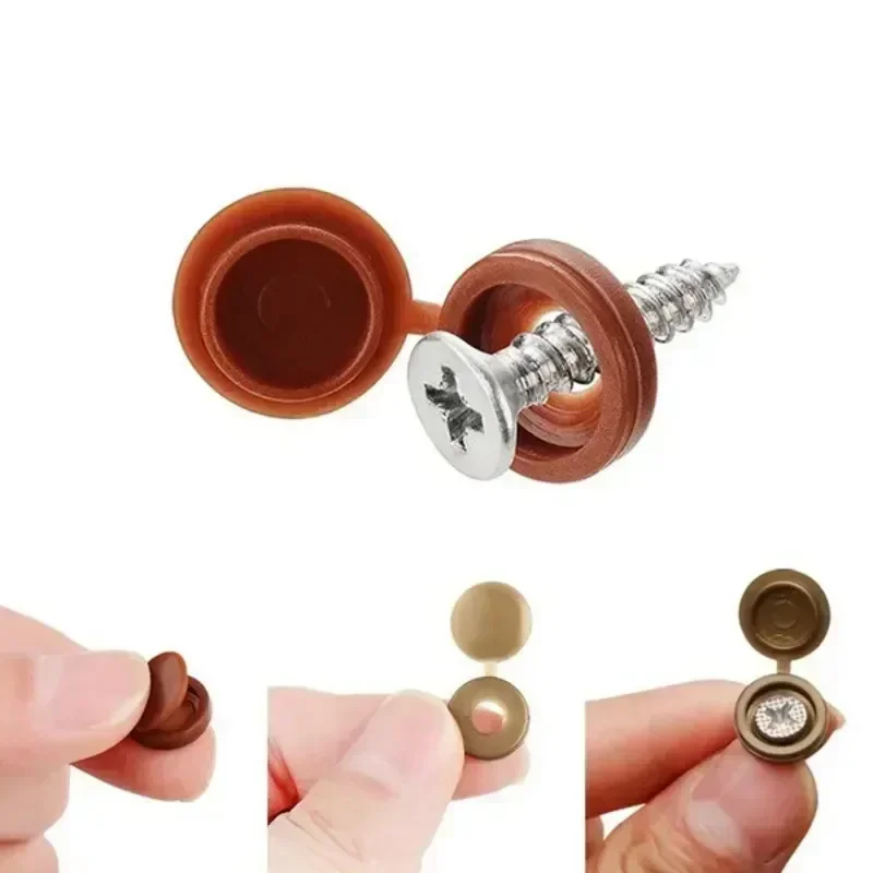 Hinged Plastic Screw Cap Cover - Furniture Hardware Hinges recension och pris