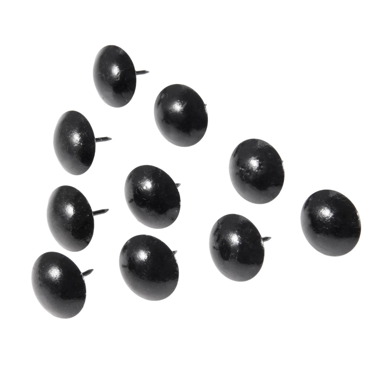 DRELD 10Pcs 25mm Antique Black - Furniture Upholstery Hardware recension och pris