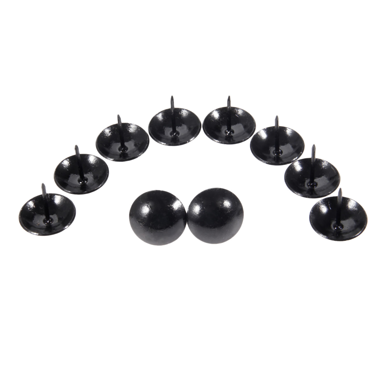 DRELD 10Pcs 25mm Antique Black - Furniture Upholstery Hardware recension och pris