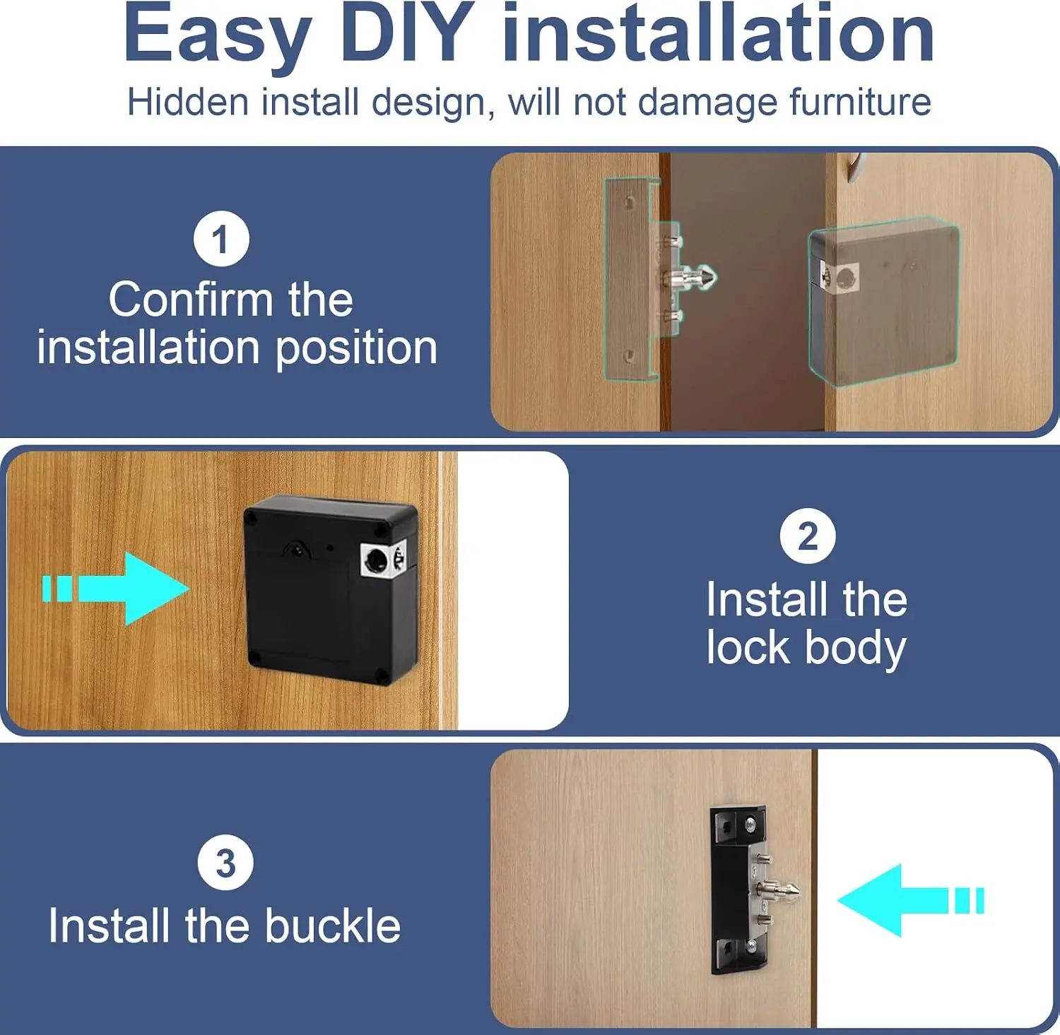 Mobile phone NFC smart locker  - Furniture Hardware Products recension och pris