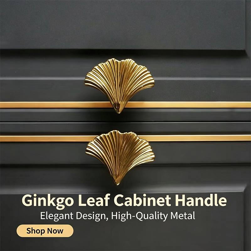Nordic Luxury Creative Ginkgo  - Drawer Pull Gold recension och pris