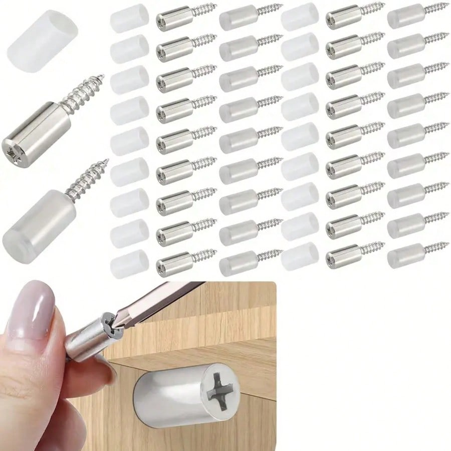 30/60Pcs Self Tapping Furnitur - Furniture Hardware Fasteners recension och pris