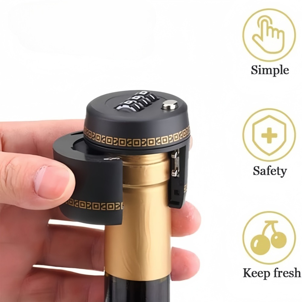 Reusable Wine Bottle Lock Keep - Furniture Home Hardware recension och pris