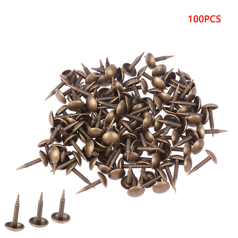100Pcs Antique Bronze Upholste - Furniture Upholstery Hardware recension och pris