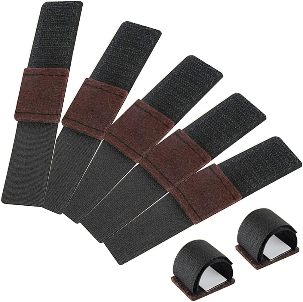 10PCS Wrap-Around Felt Furnitu - Furniture Hook Hardware recension och pris