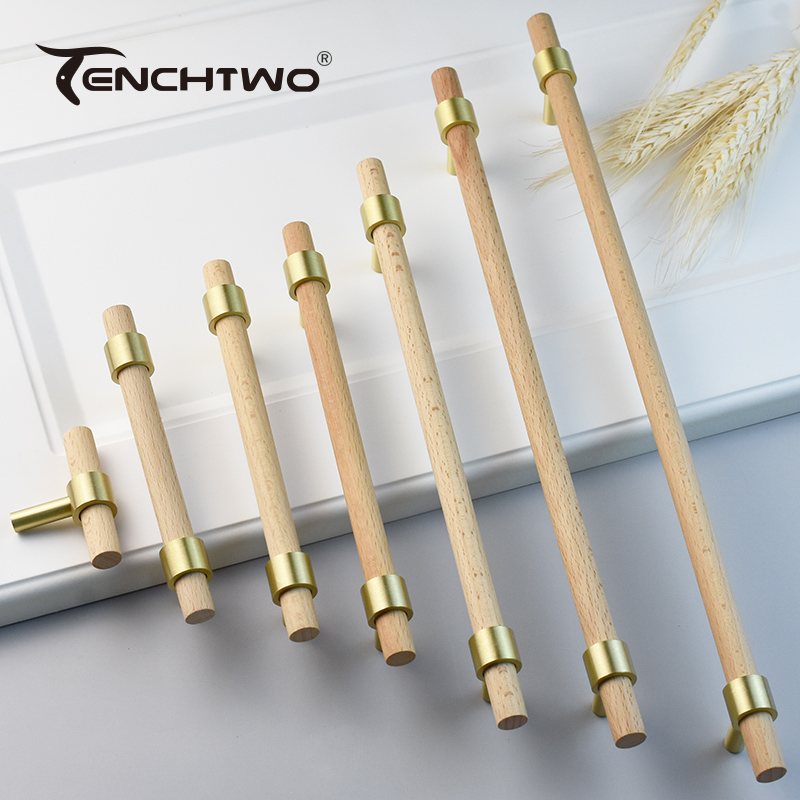 Nordic Modern Kitchen Storage  - Drawer Pull Gold recension och pris