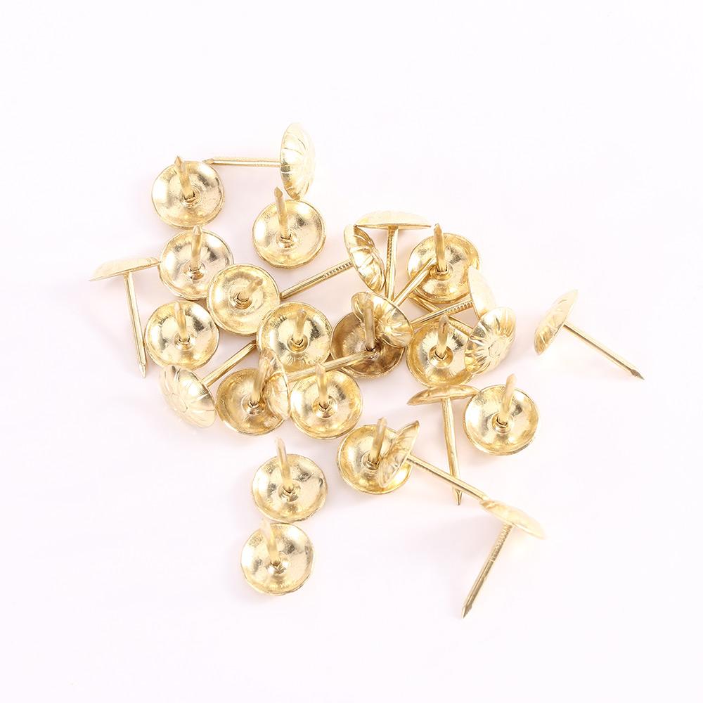 Brass Chrysanthemum Upholstery - Furniture Upholstery Hardware recension och pris