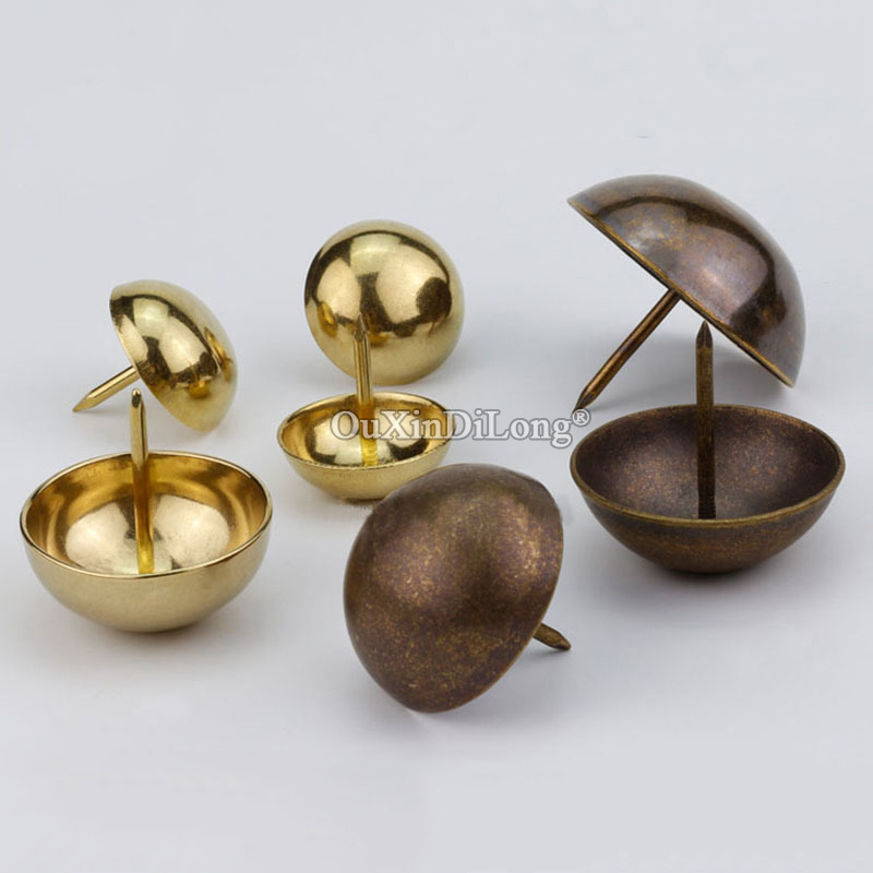 Retro Vintage 10PCS Antique Br - Furniture Upholstery Hardware recension och pris