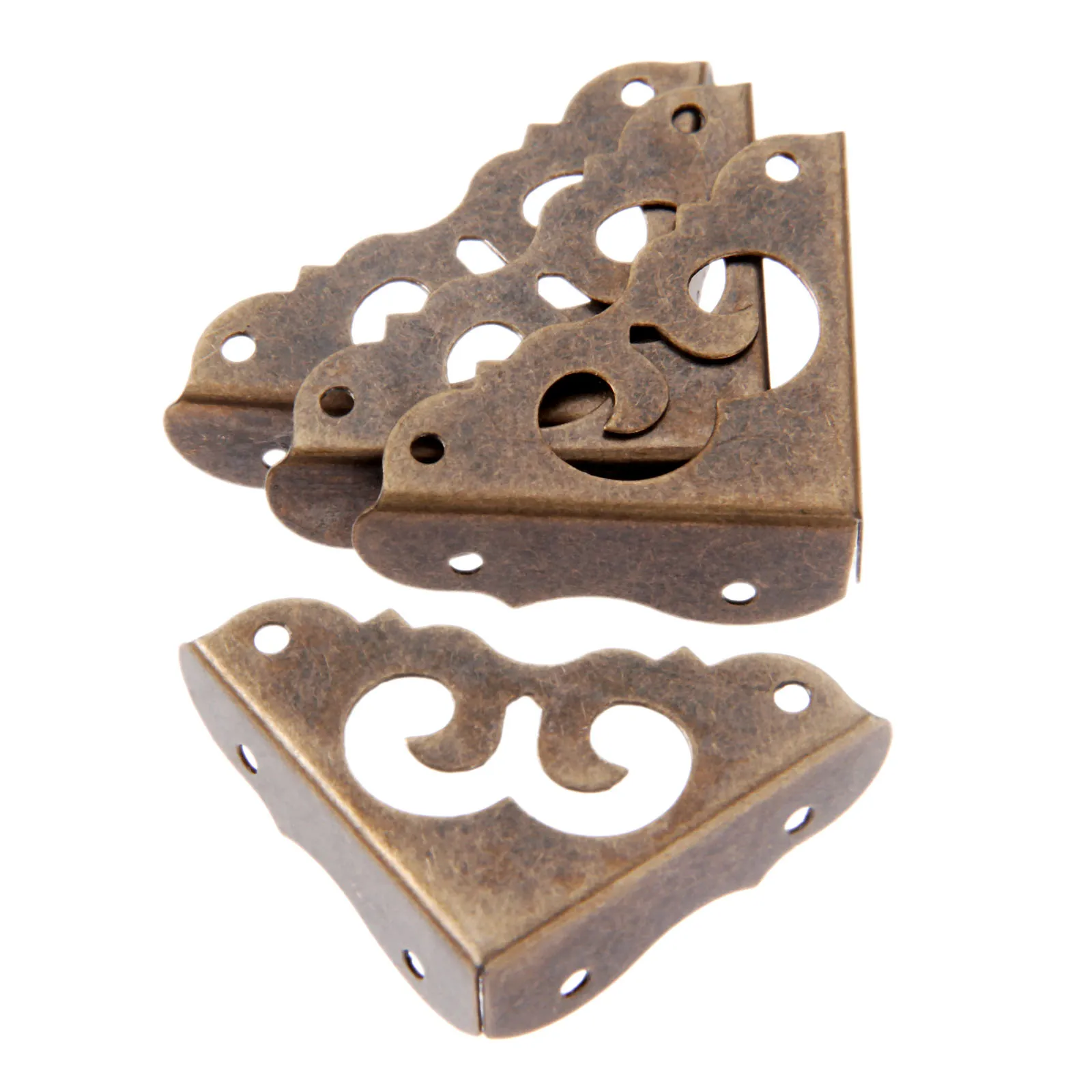 7pcs/set Antique Bronze Padloc - Furniture Hardware Hinges recension och pris