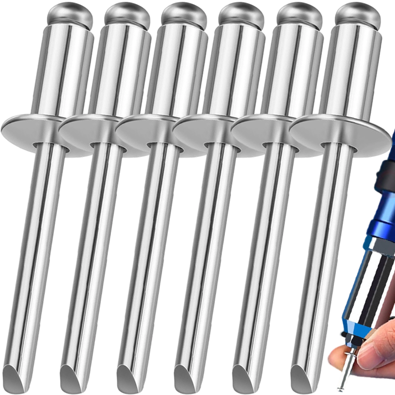 Dome Head Blind Rivets Aluminu - Furniture Hardware Fasteners recension och pris