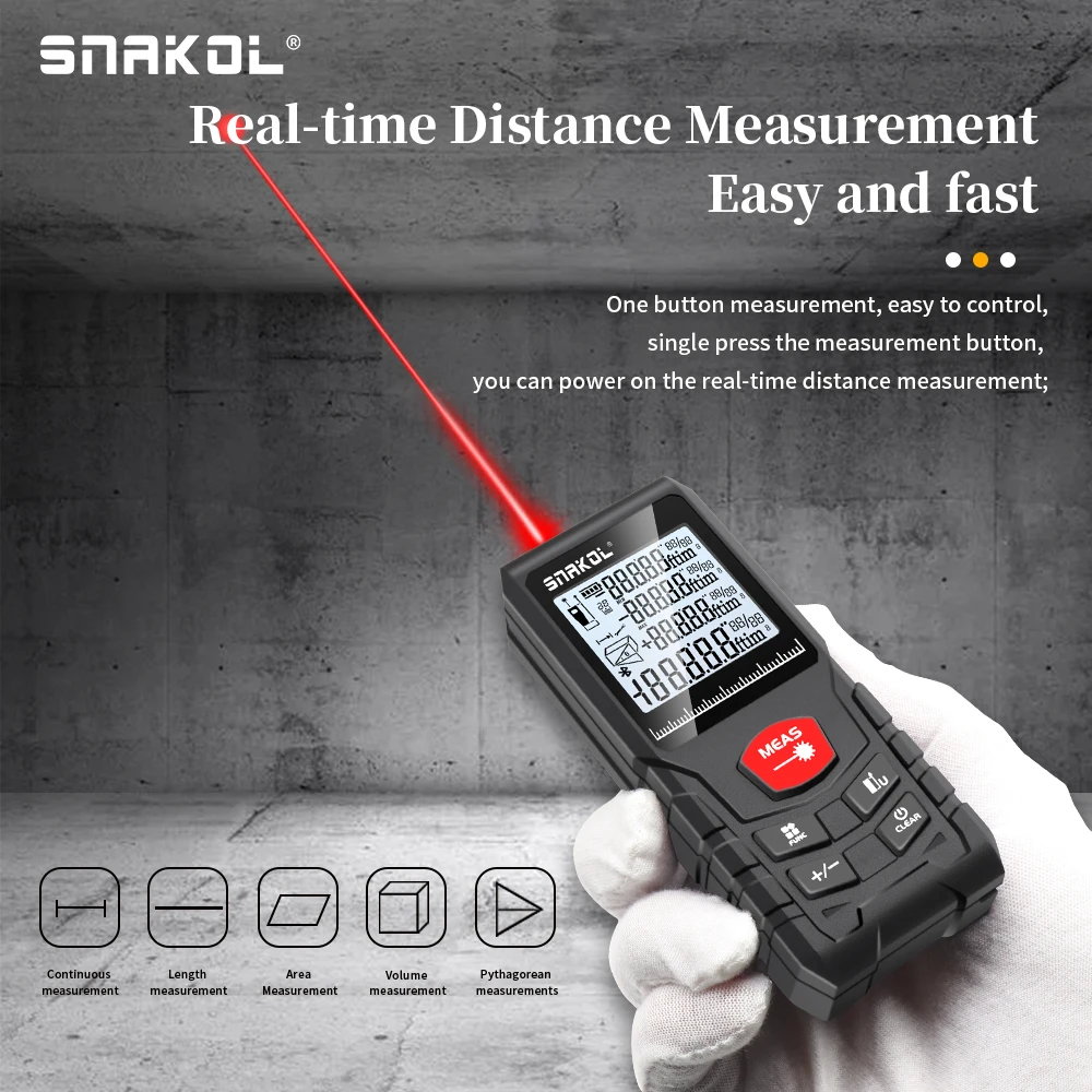 SNAKOL SK-120 Digital Laser Di - Stanley Tape 25Ft recension och pris