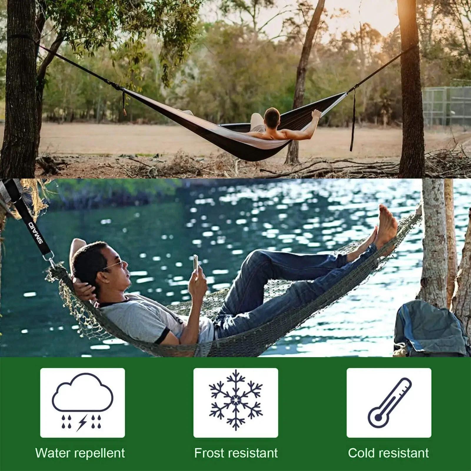 Tree Swing Hanging Straps 2000 - Furniture Hook Hardware recension och pris