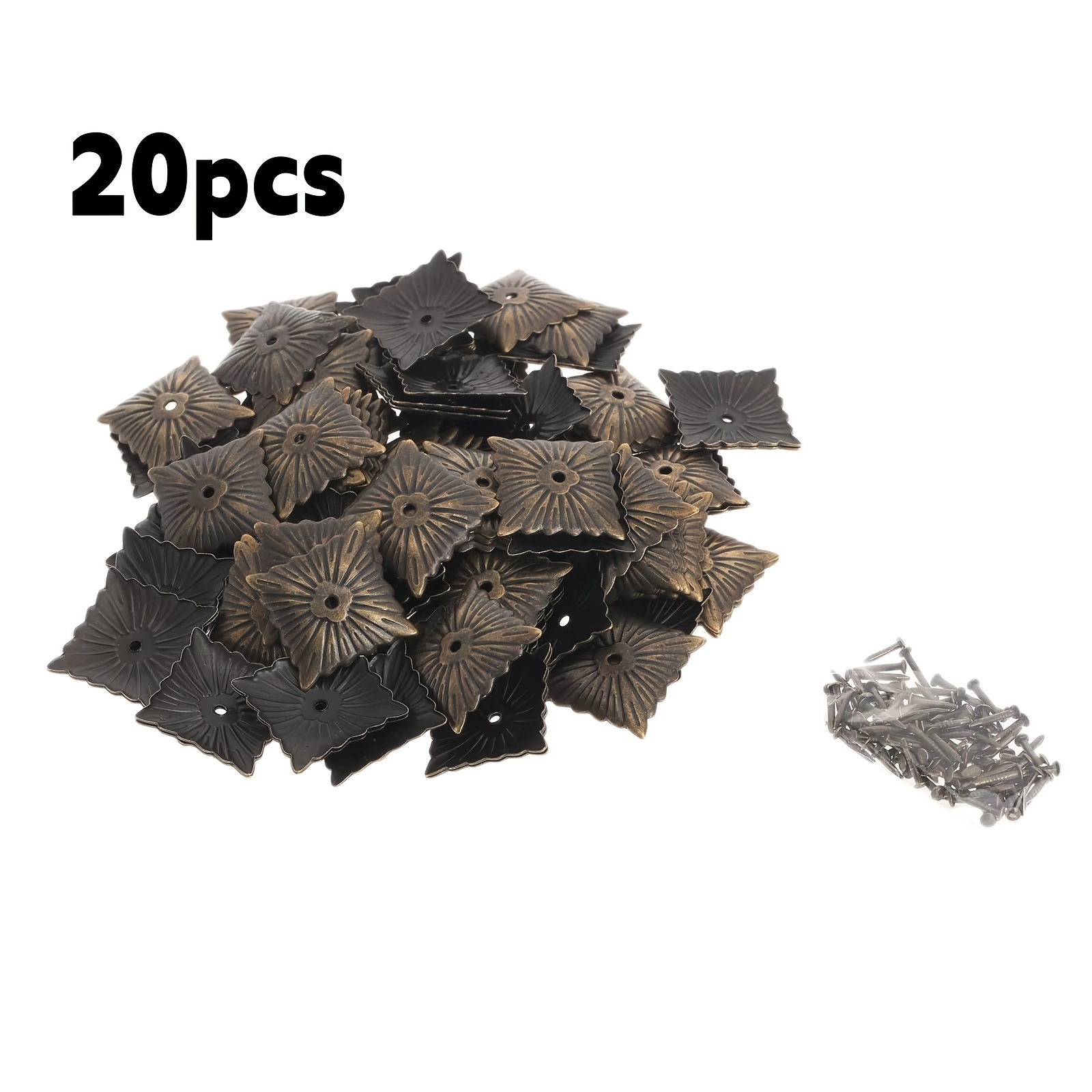 20Pcs 21x21mm Upholstery Nails - Furniture Upholstery Hardware recension och pris
