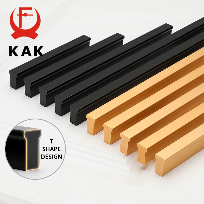 KAK American Style Black Cabin - Drawer Pull Gold recension och pris