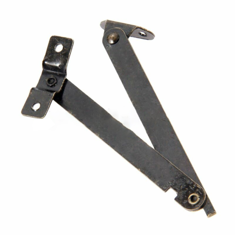 2PC Antique Bronze Lid Support - Furniture Hardware Hinges recension och pris