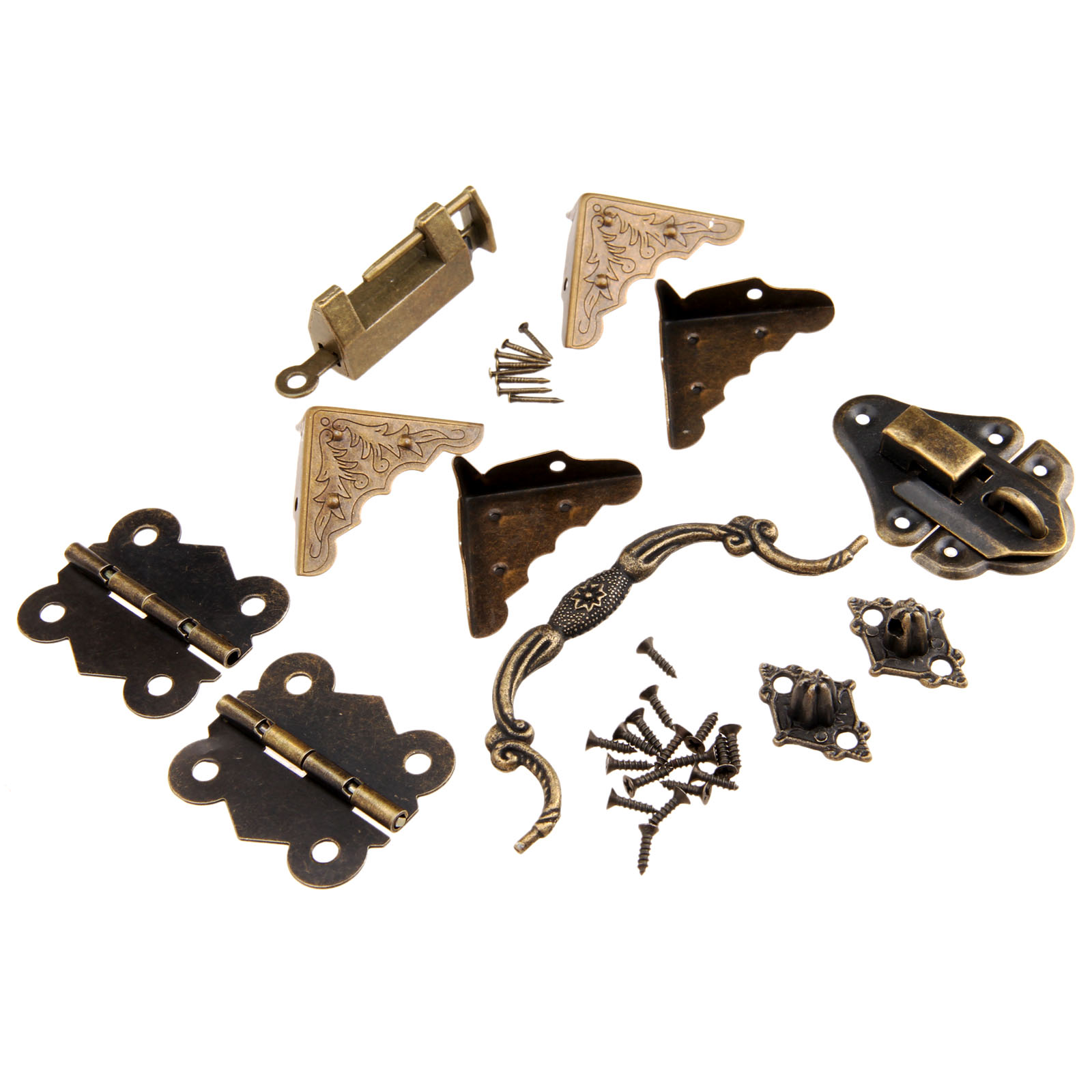 9Pcs/set Furniture Fittings Ch - Furniture Hardware Hinges recension och pris