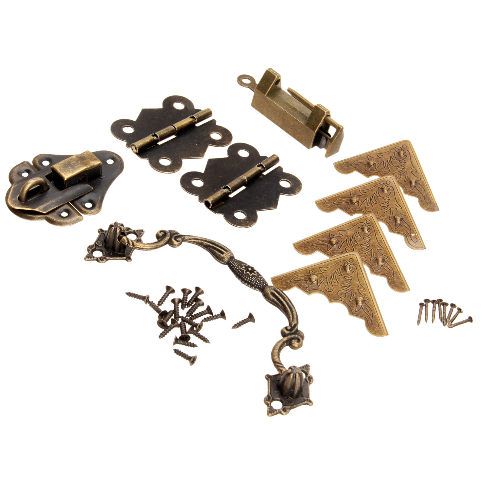 9Pcs/set Furniture Fittings Ch - Furniture Hardware Hinges recension och pris