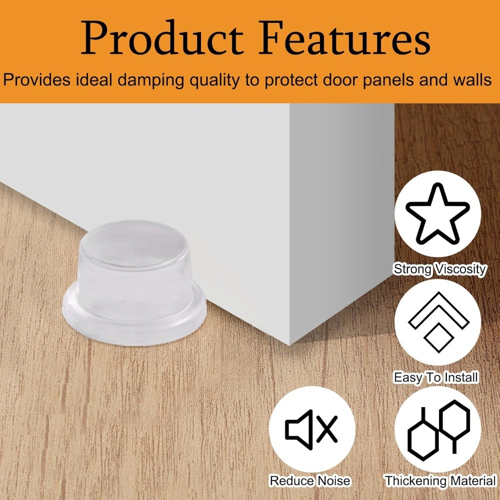 Silicone Door Stopper Wall Pro - Furniture Hardware Products recension och pris