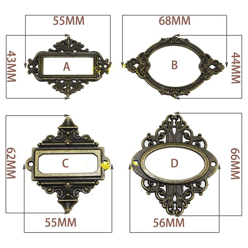3pcs Antique Carved Accessorie - Furniture Hardware Names recension och pris